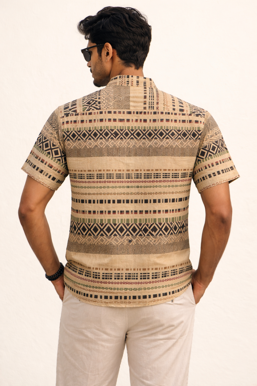 Chinese Collar _ Beige