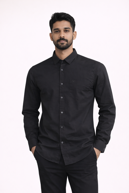 Oxford Cotton _ Black
