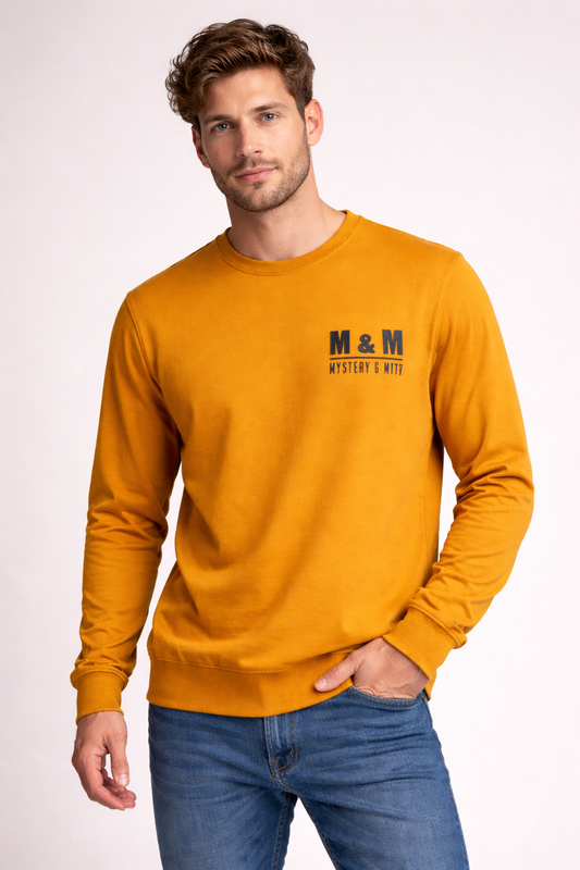 Sweatshirt_Mustard Yellow