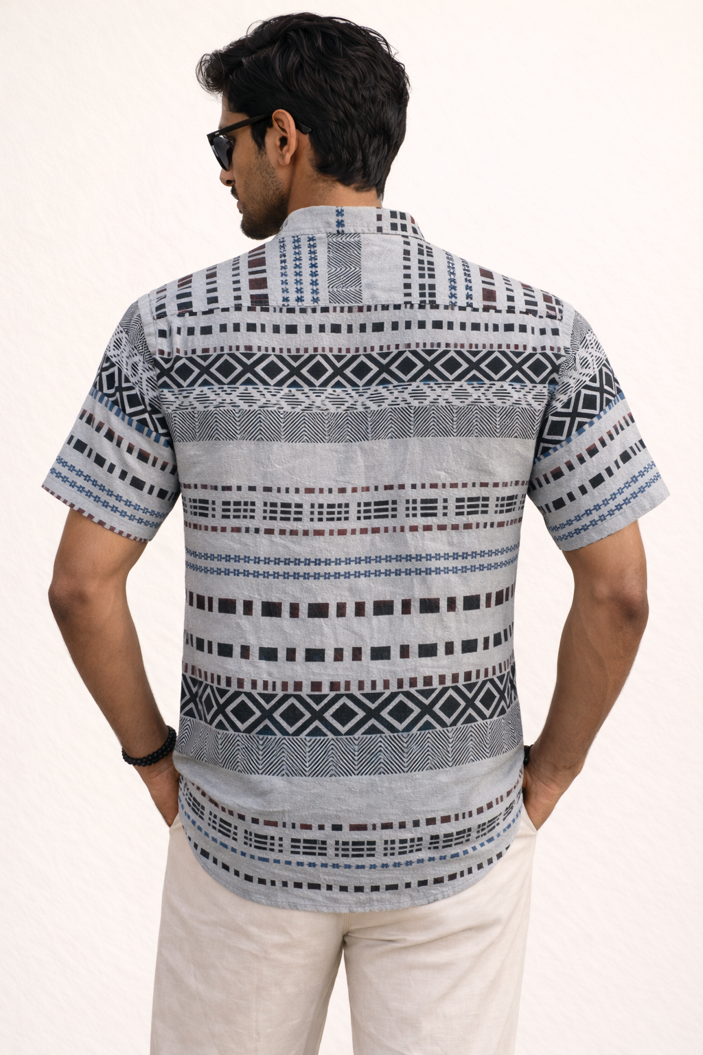 Chinese Collar _ Grey
