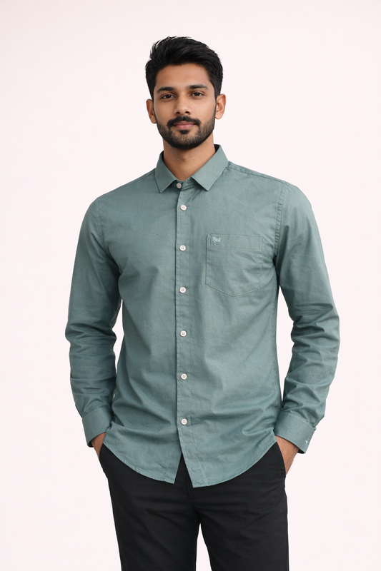 Oxford Cotton _ Green