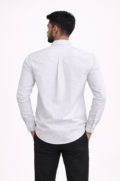 Oxford Cotton _ White