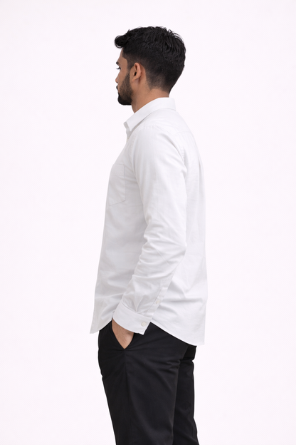 Oxford Cotton _ White
