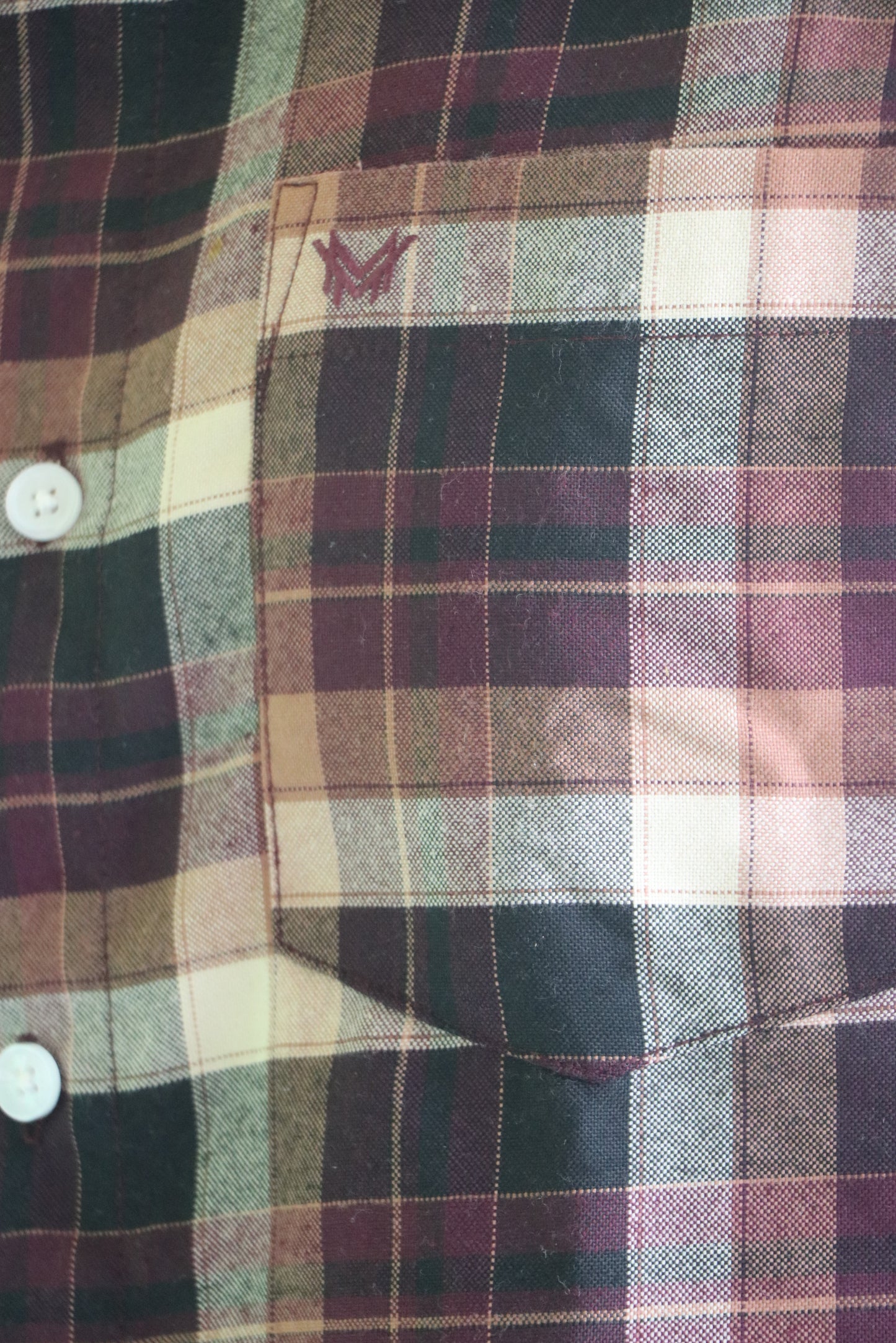 Maroon - Checkered