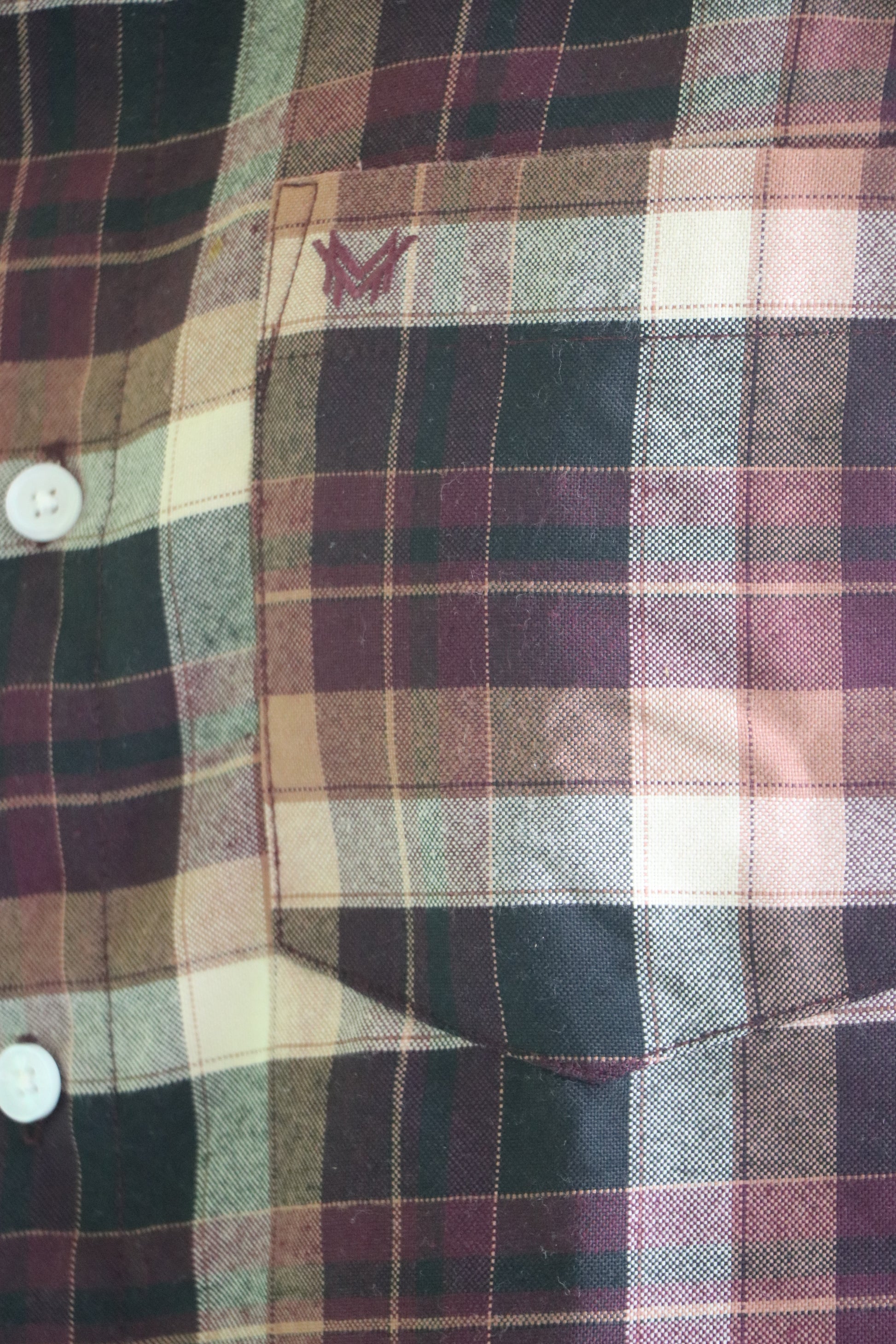 Maroon - Checkered
