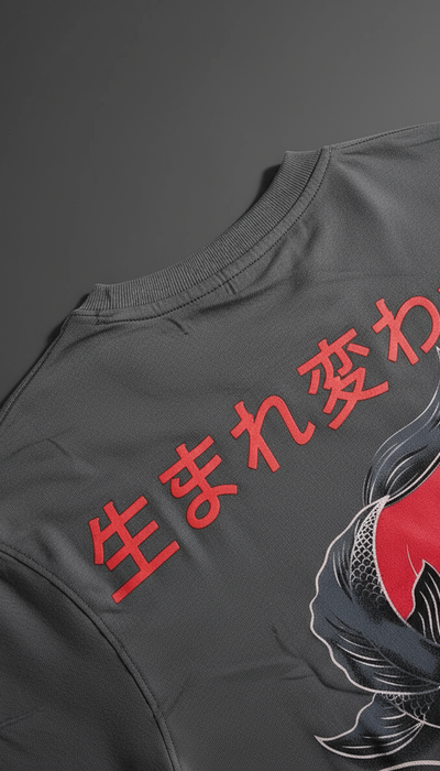 GREY REBORN T-SHIRT [UNISEX]