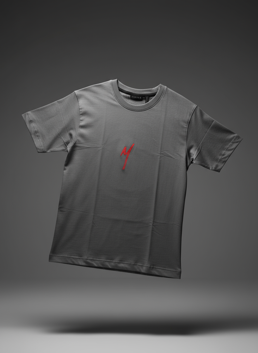 GREY REBORN T-SHIRT [UNISEX]