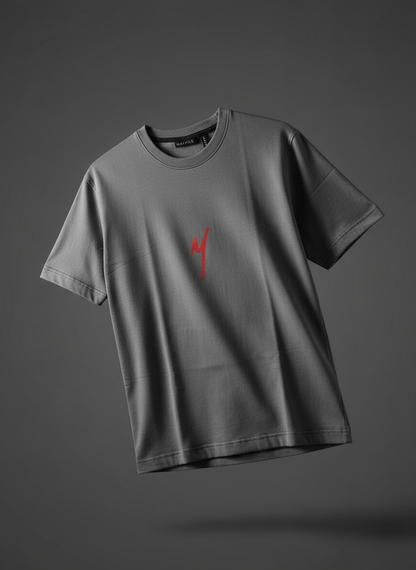 GREY REBORN T-SHIRT [UNISEX]